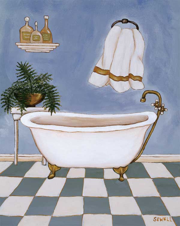 Blue Mood II by artist  Krista Sewell