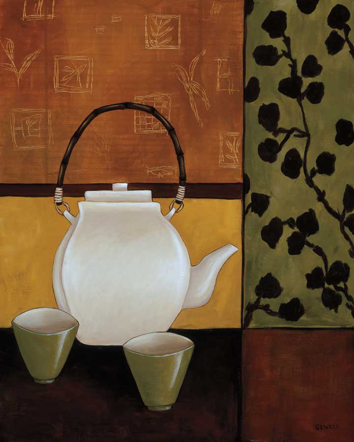 Sakura Tea II by artist  Krista Sewell