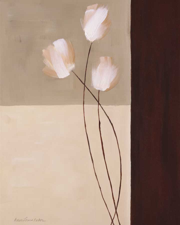 Floral Whispers I by artist  Karen Lorena Parker