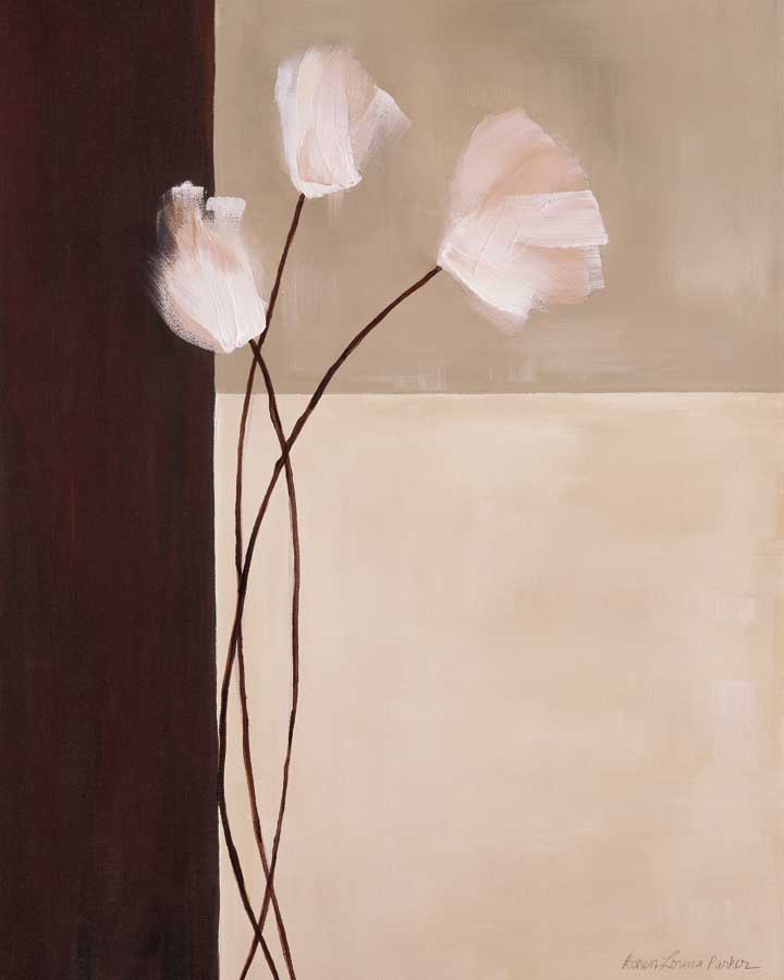 Floral Whispers II by artist  Karen Lorena Parker