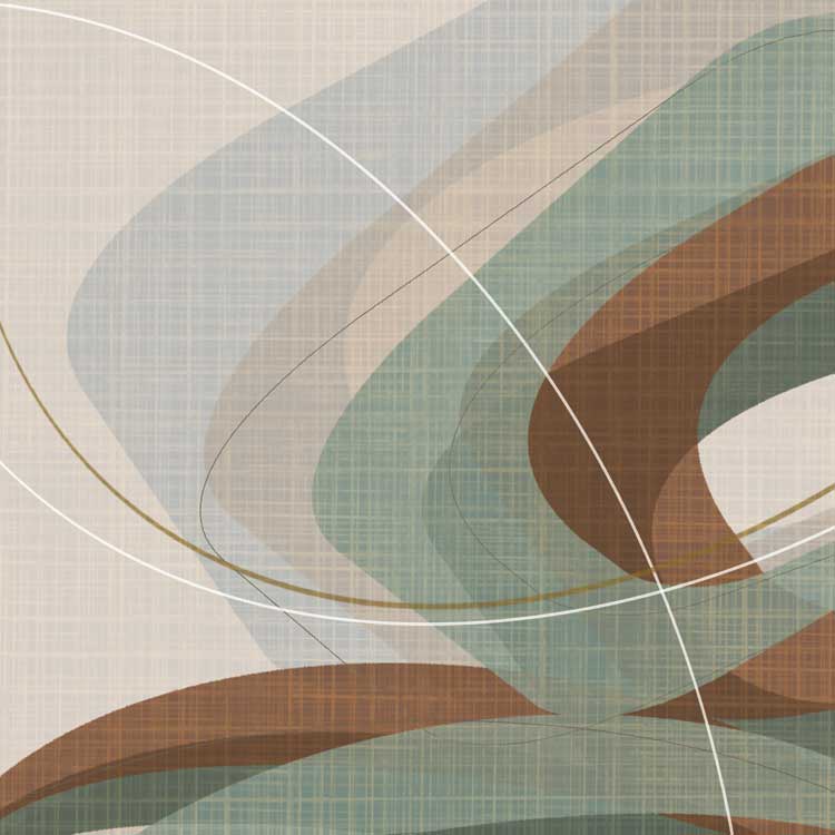 Mint Ripple I by artist  Ahava
