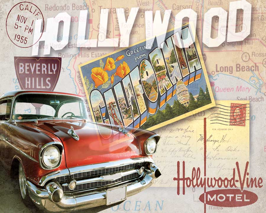 Road Trip I by artist Keith Mallett