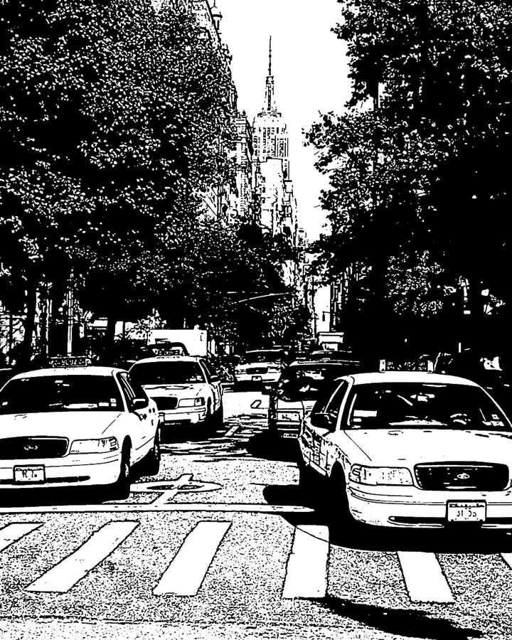 New York Minute I by artist Boyce Watt