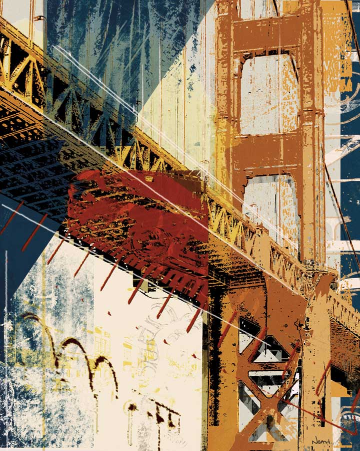Into Manhattan I by artist  NOAH