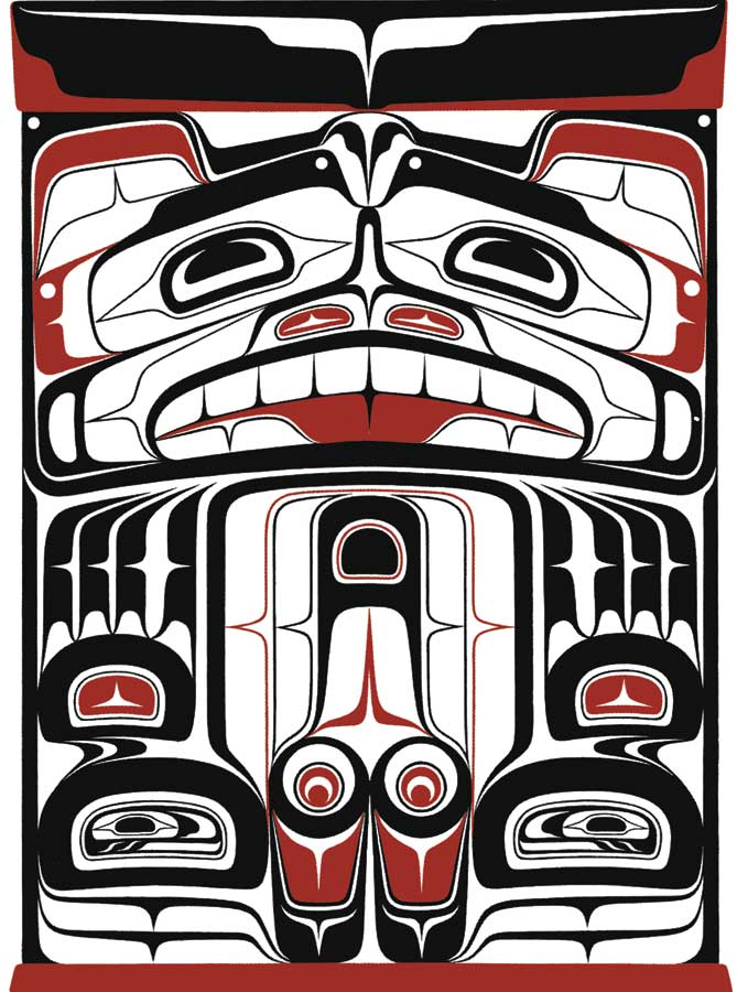 Blk Bear Box Design by artist Carl Stromquist