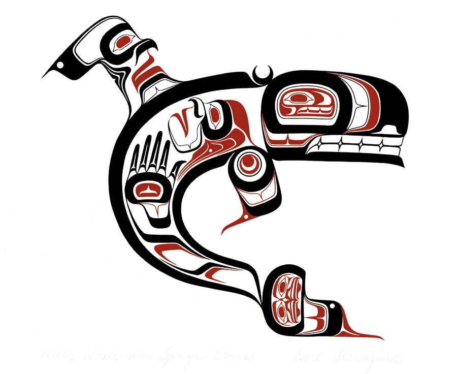 Killer Whale-Loves Spr by artist Carl Stromquist