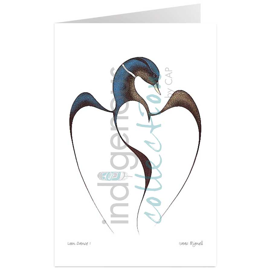 Loon Dance I by artist Isaac Bignell