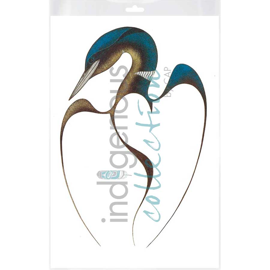 Loon Dance II by artist Isaac Bignell - Cree. Indigenous Collection