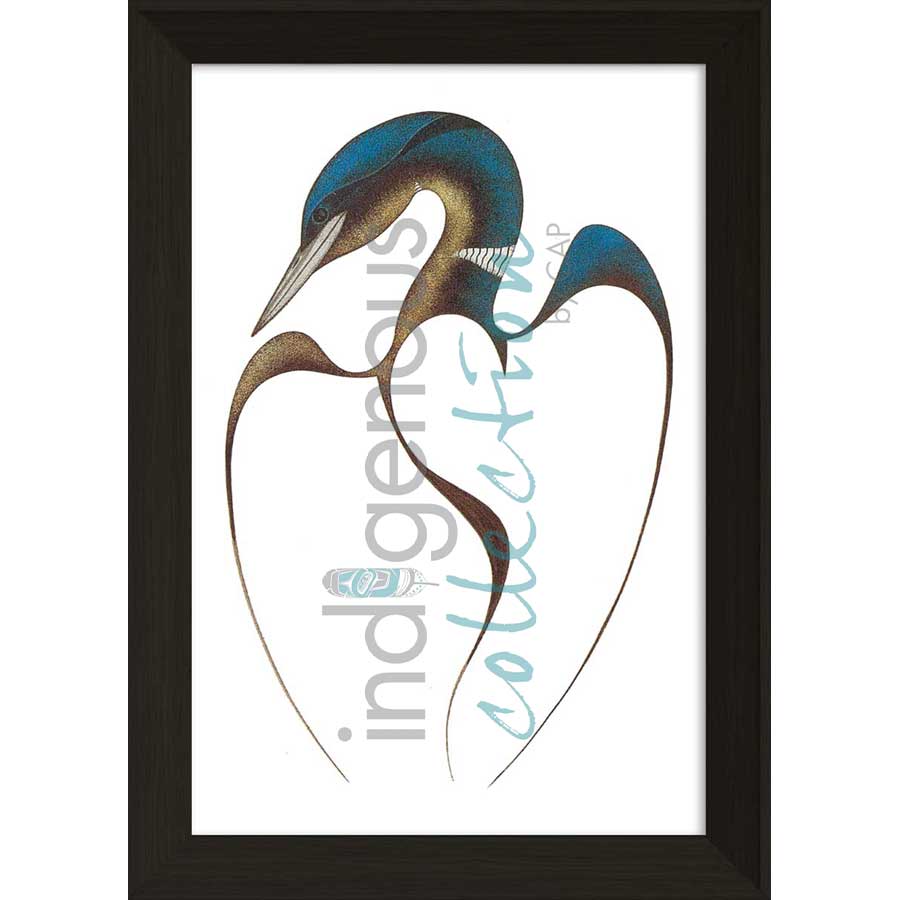 Loon Dance II by artist Isaac Bignell - Cree. Indigenous Collection