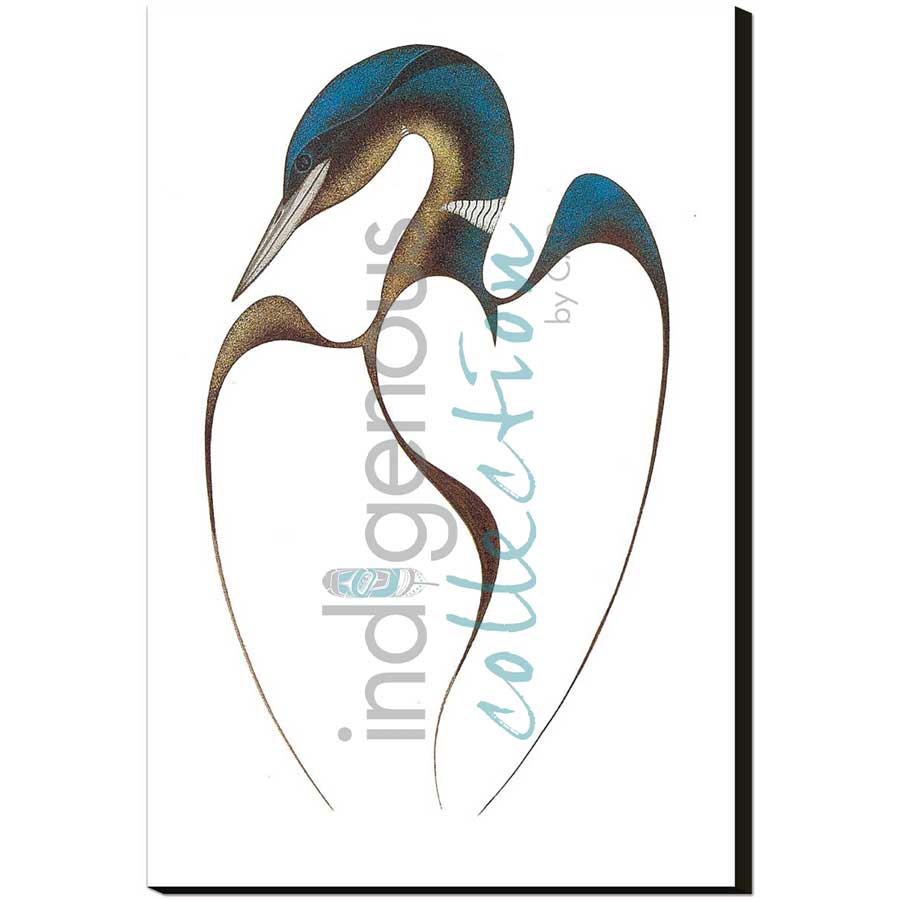 Loon Dance II by artist Isaac Bignell - Cree. Indigenous Collection