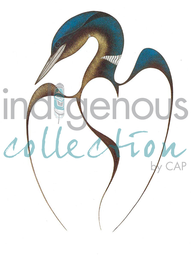 Loon Dance II by artist Isaac Bignell