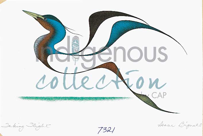 Taking Flight by artist Isaac Bignell