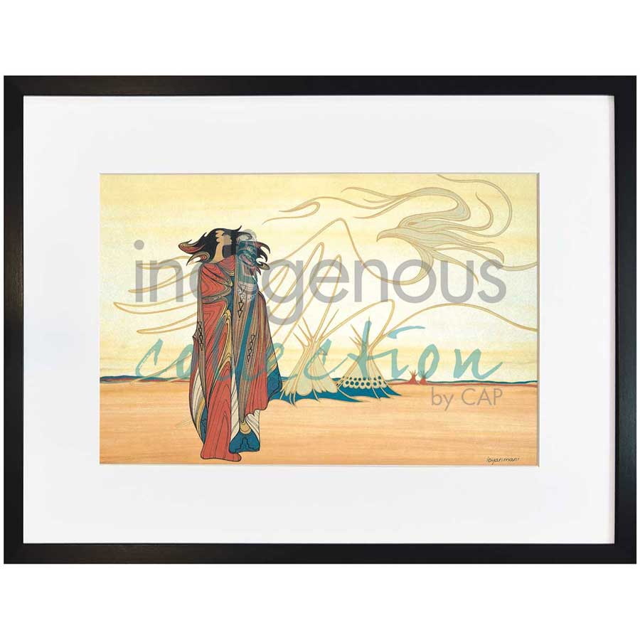Spirit Of The Plains by artist Maxine Noel - Santee Oglala Sioux. Indigenous Collection