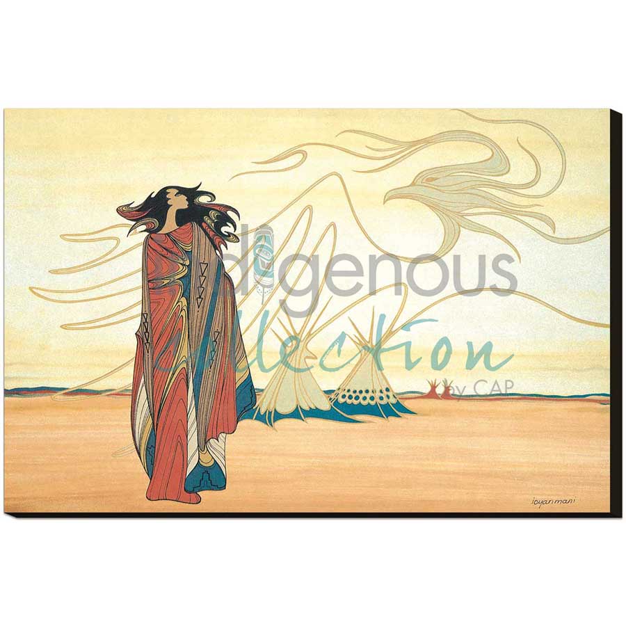 Spirit Of The Plains by artist Maxine Noel - Santee Oglala Sioux. Indigenous Collection
