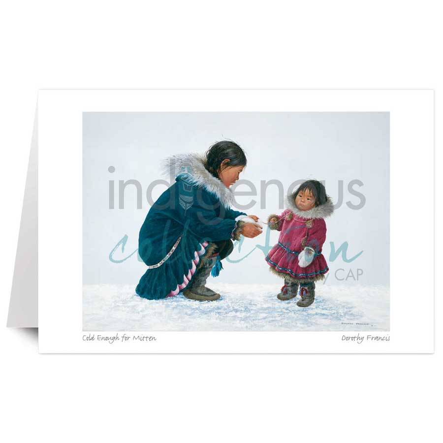 Cold Enough For Mitten by artist Dorothy Francis