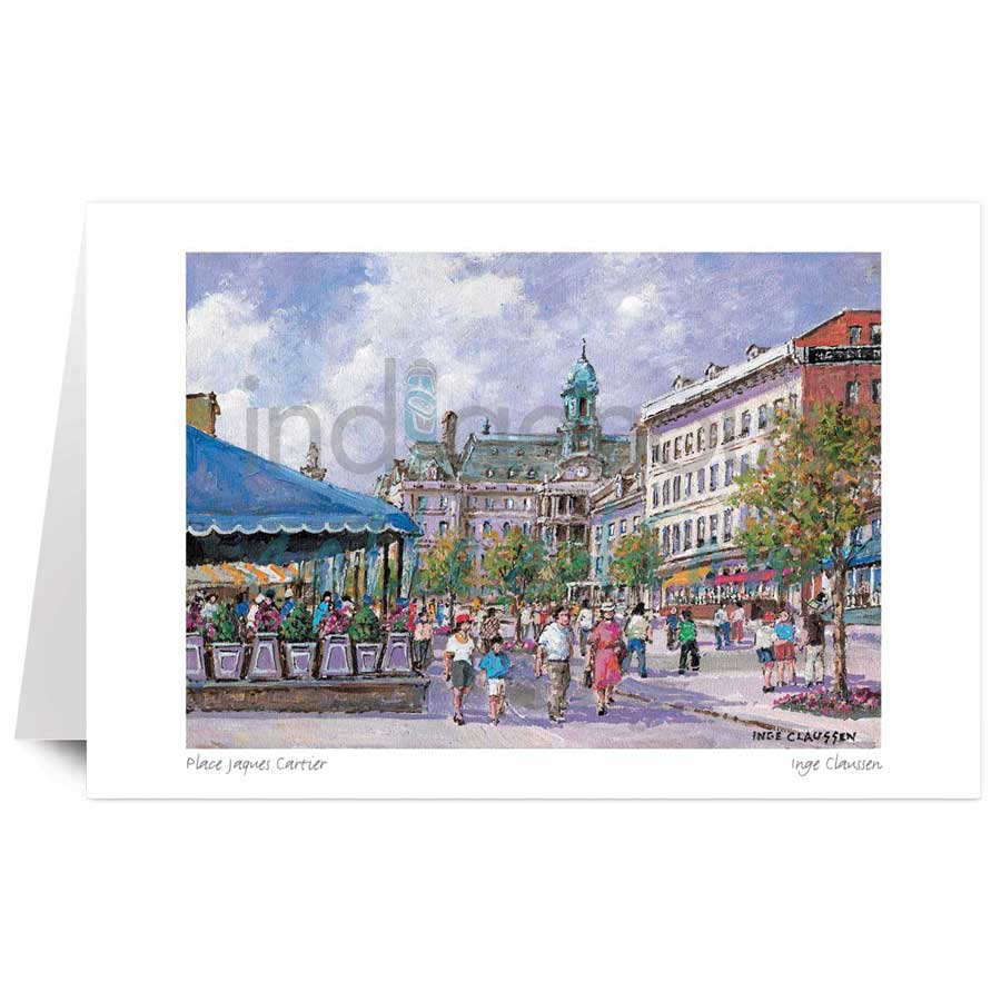 Place Jcques Cartier by artist Inge Claussen