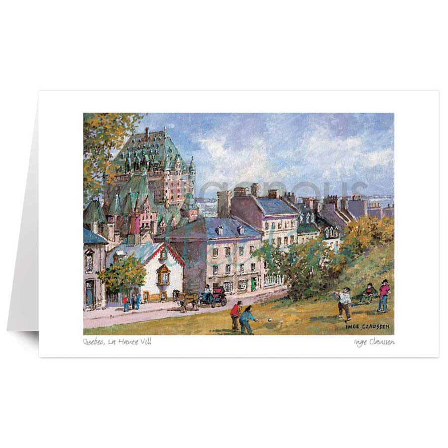Quebec, La Haute Vill by artist Inge Claussen