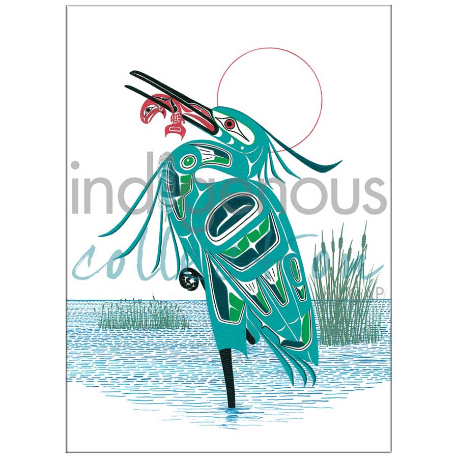Green Heron Canvas Prints