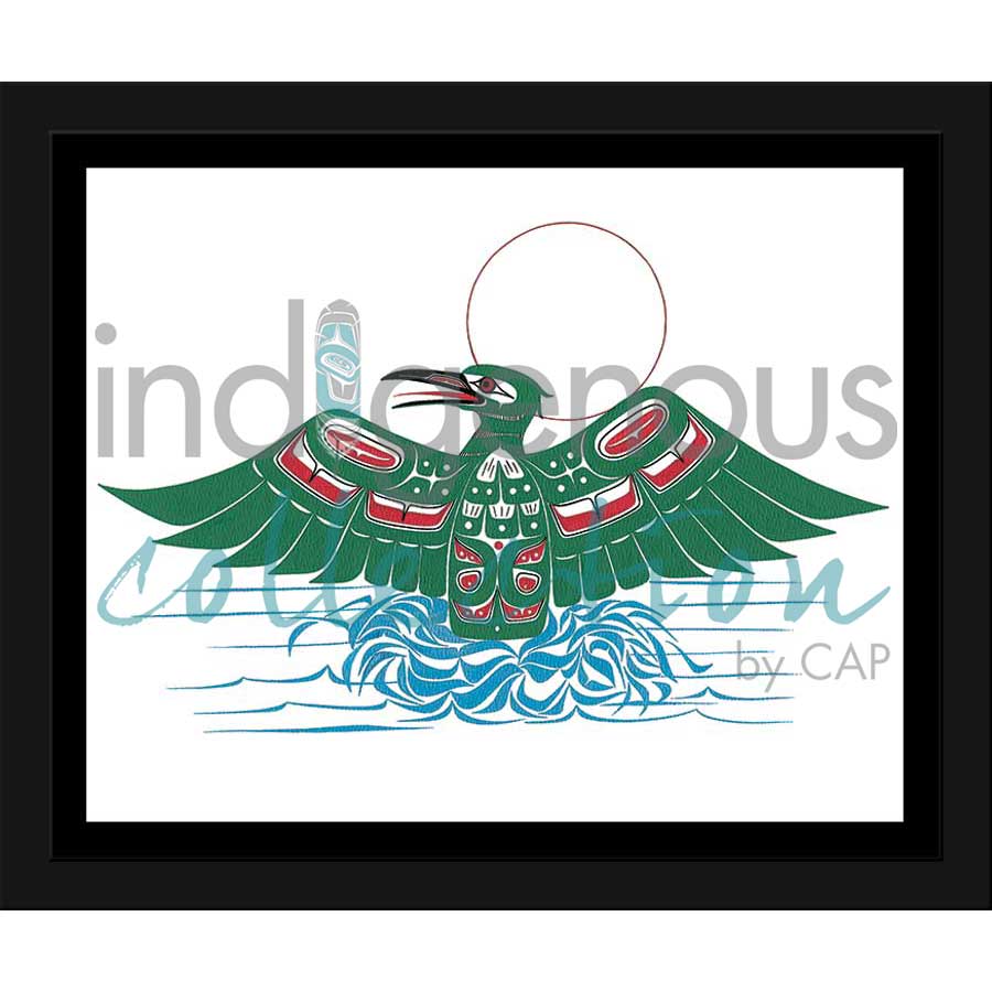 Loons - Looking Out by artist Richard Shorty - Northern Tutchone. Indigenous Collection