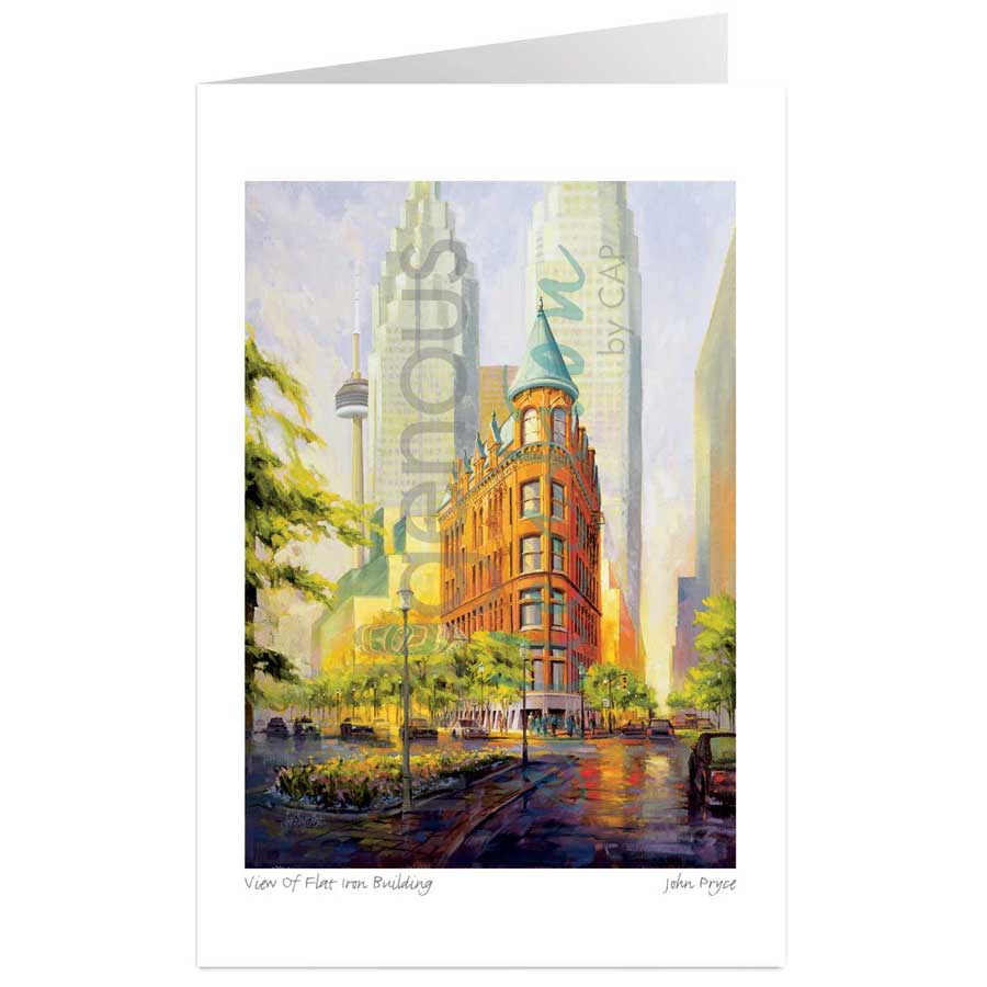 View Of Flat Iron Build by artist John Pryce