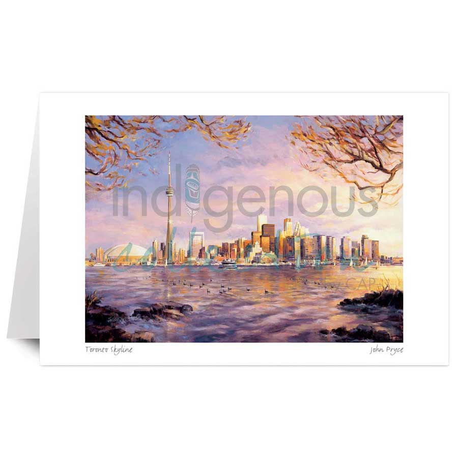 Toronto Skyline by artist John Pryce