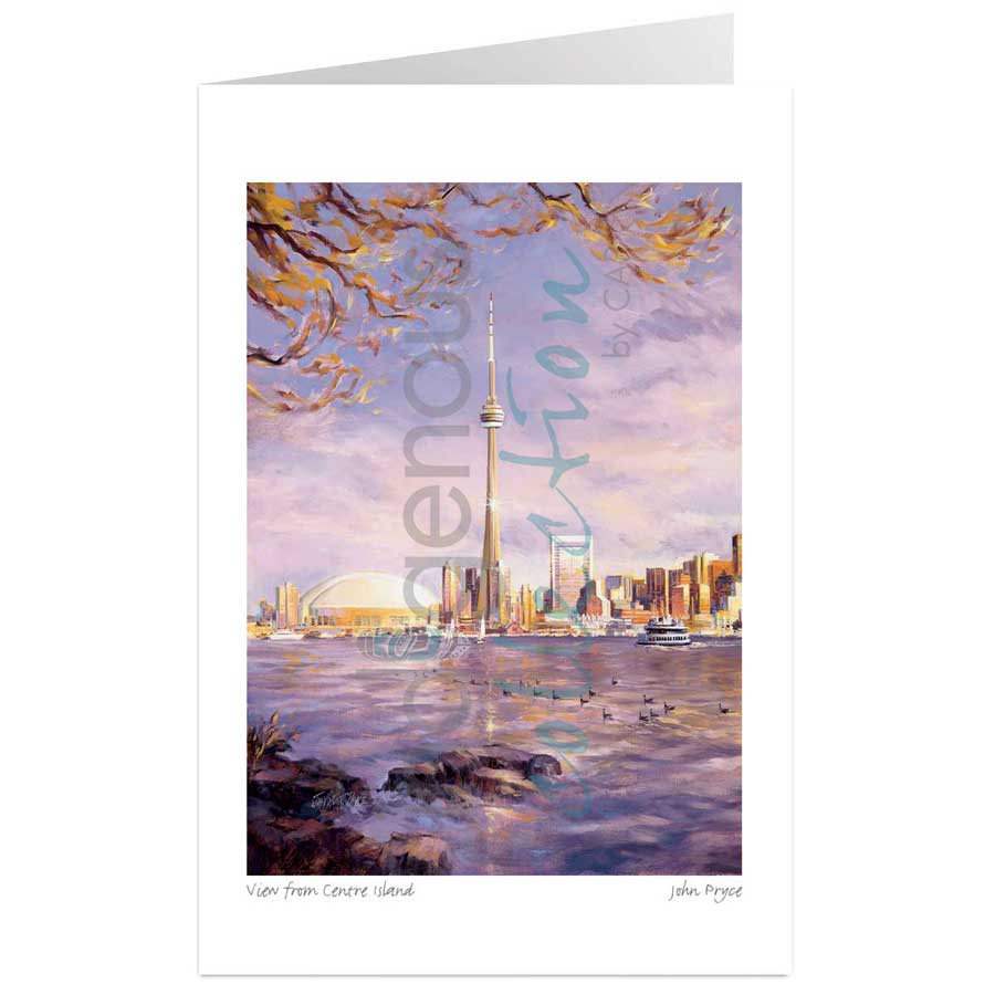 View From Centre Island by artist John Pryce