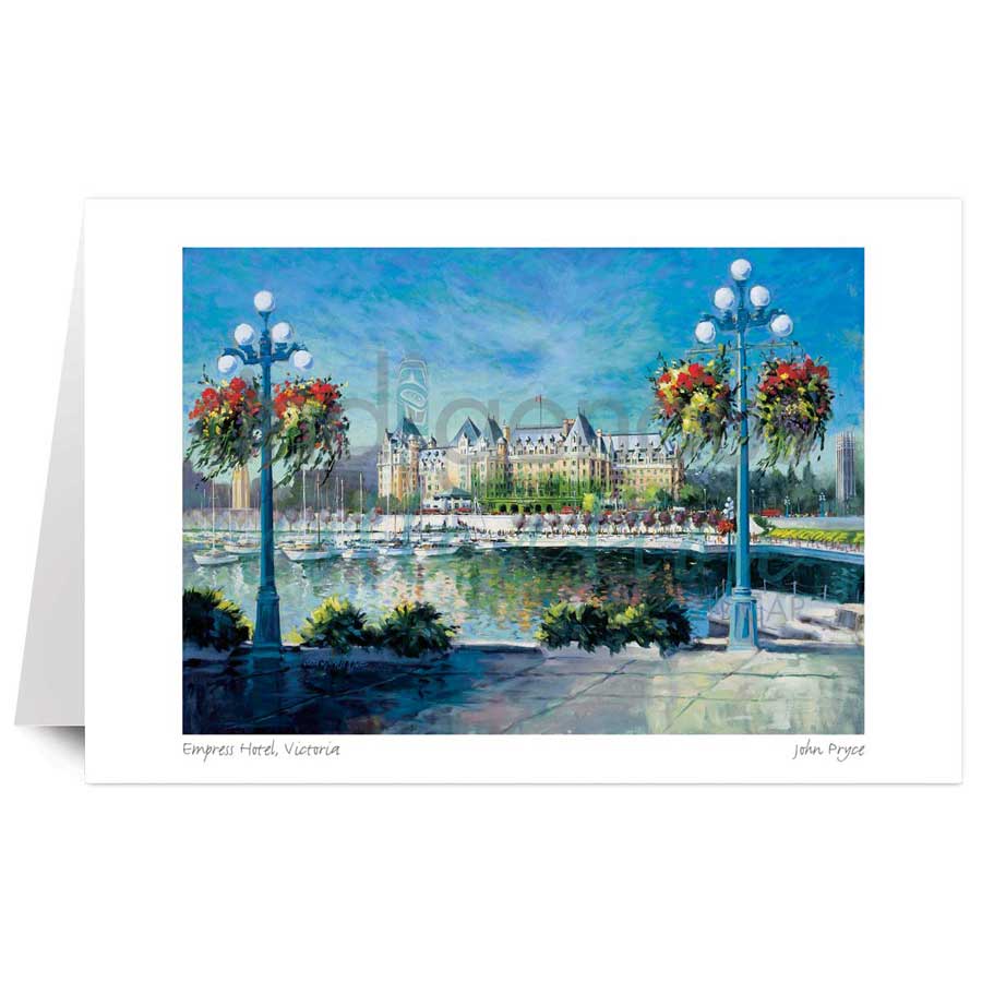 Empress Hotel, Victoria by artist John Pryce