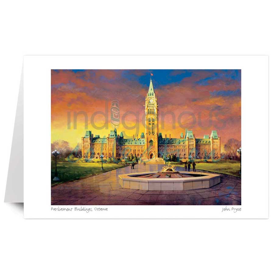Parliament Buildings, Ottawa by artist John Pryce