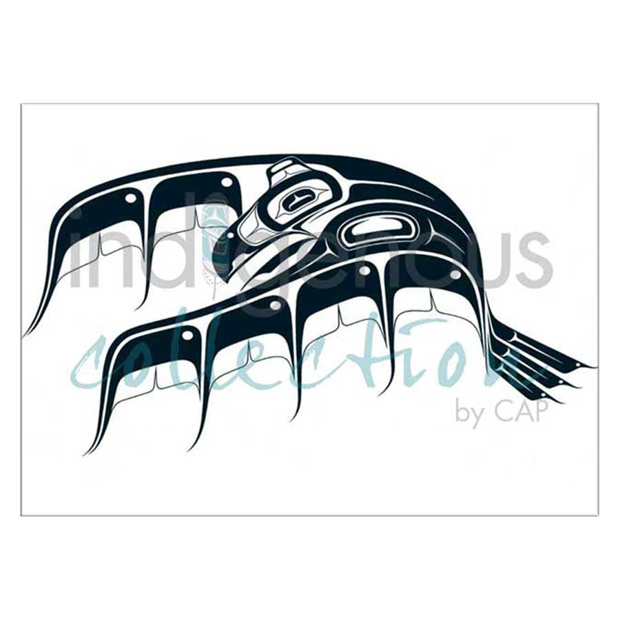 Raven In Flight Canvas Prints
