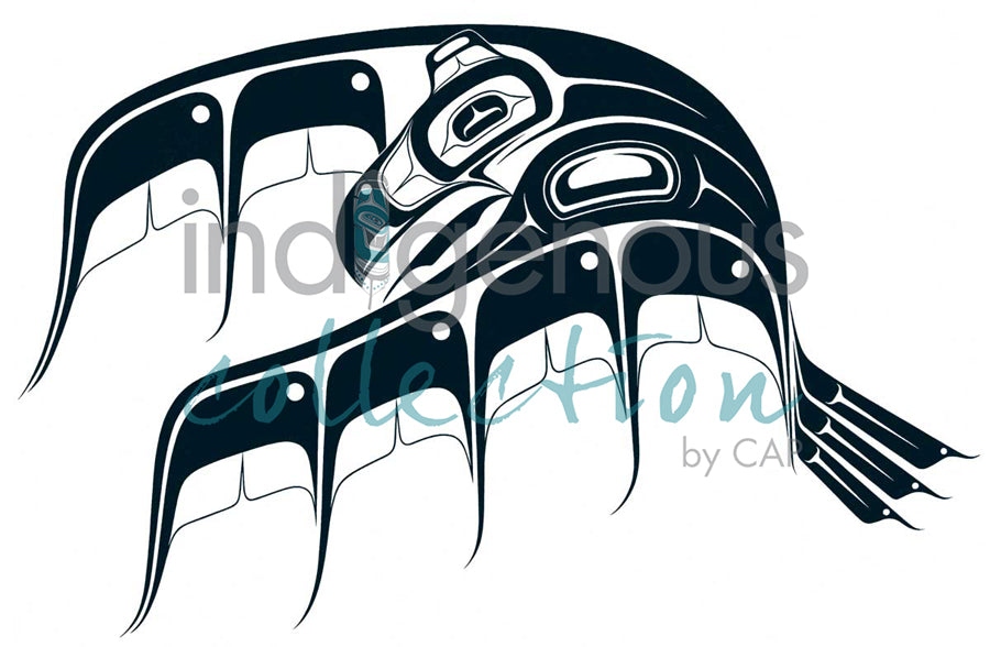 Raven In Flight by artist Carl Stromquist