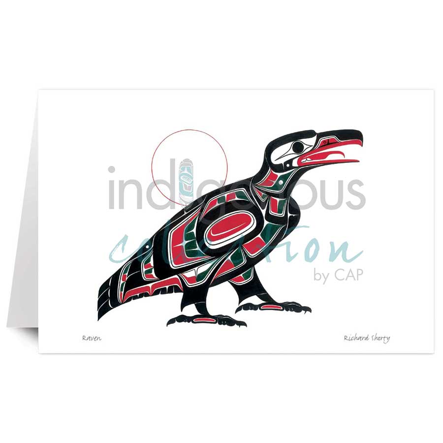 Raven by artist Richard Shorty