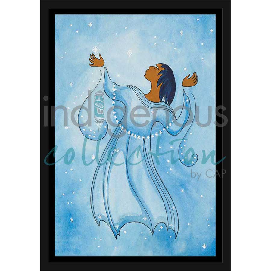 Snowflakes by artist Maxine Noel - Santee Oglala Sioux. Indigenous Collection
