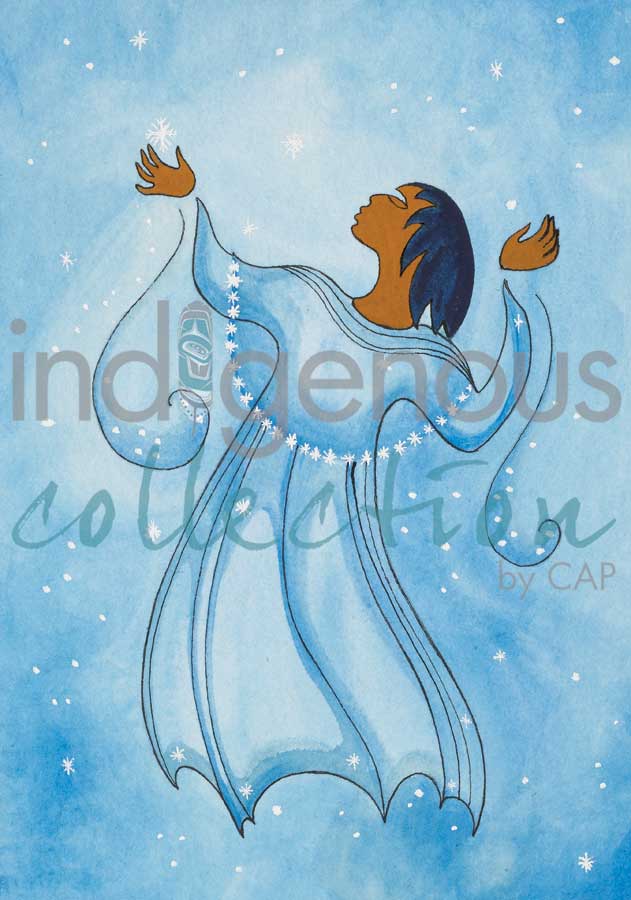 Snowflakes by artist Maxine Noel