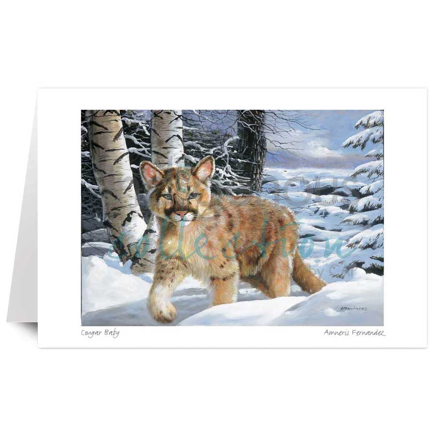 Cougar Baby by artist Amneris Fernandez