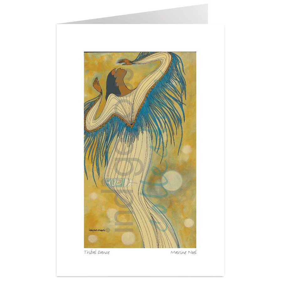 Tribal Dance by artist Maxine Noel