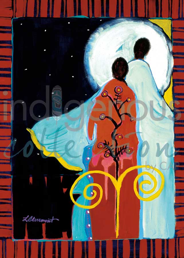 Good Karma Follows Into Spirit World by artist Lee Claremont