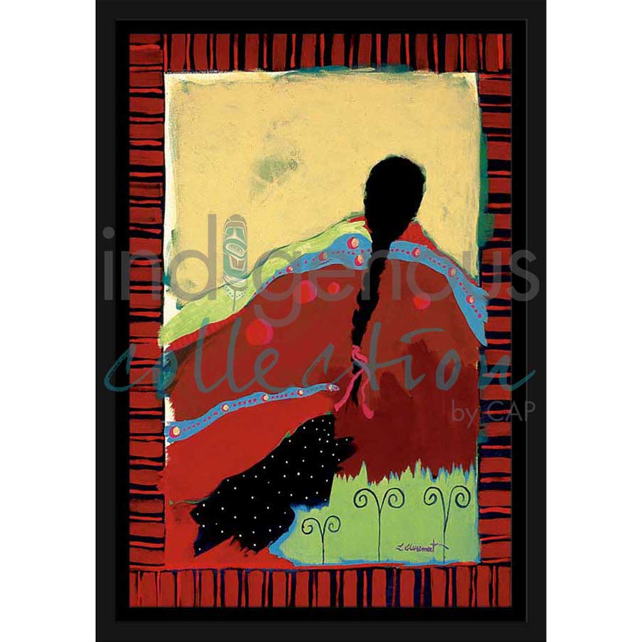 Mother Earth Shows Us Her Beauty by artist Lee Claremont - Mohawk. Indigenous Collection