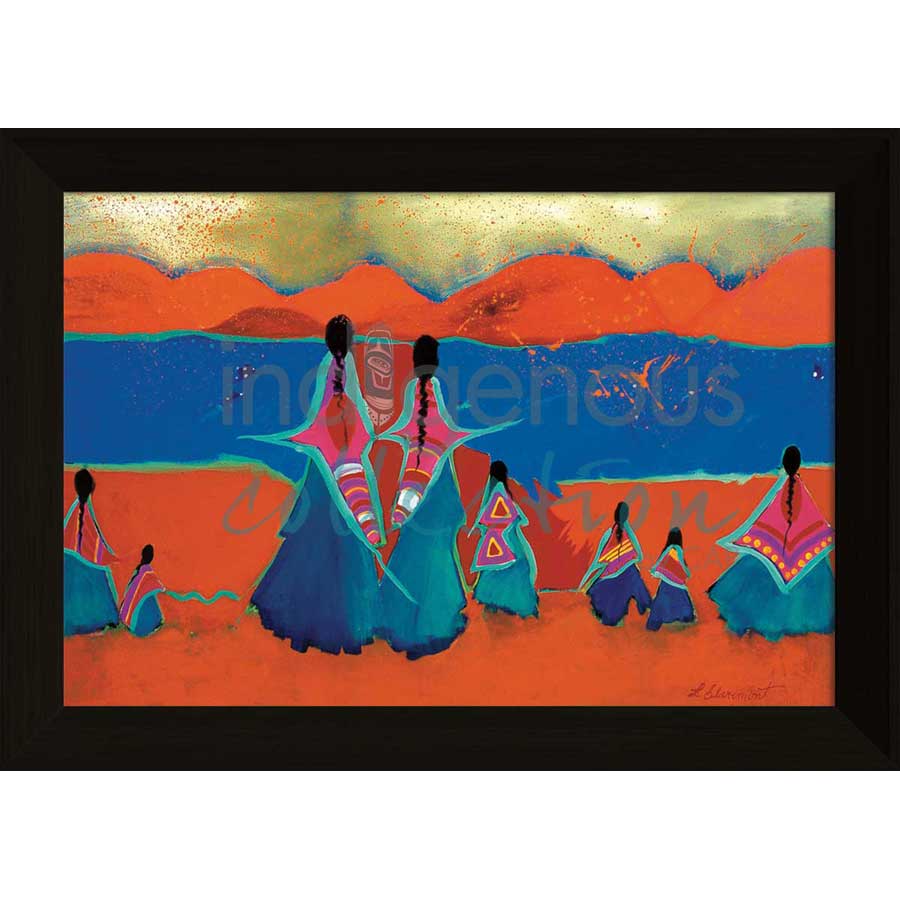 View From The Other by artist Lee Claremont - Mohawk. Indigenous Collection