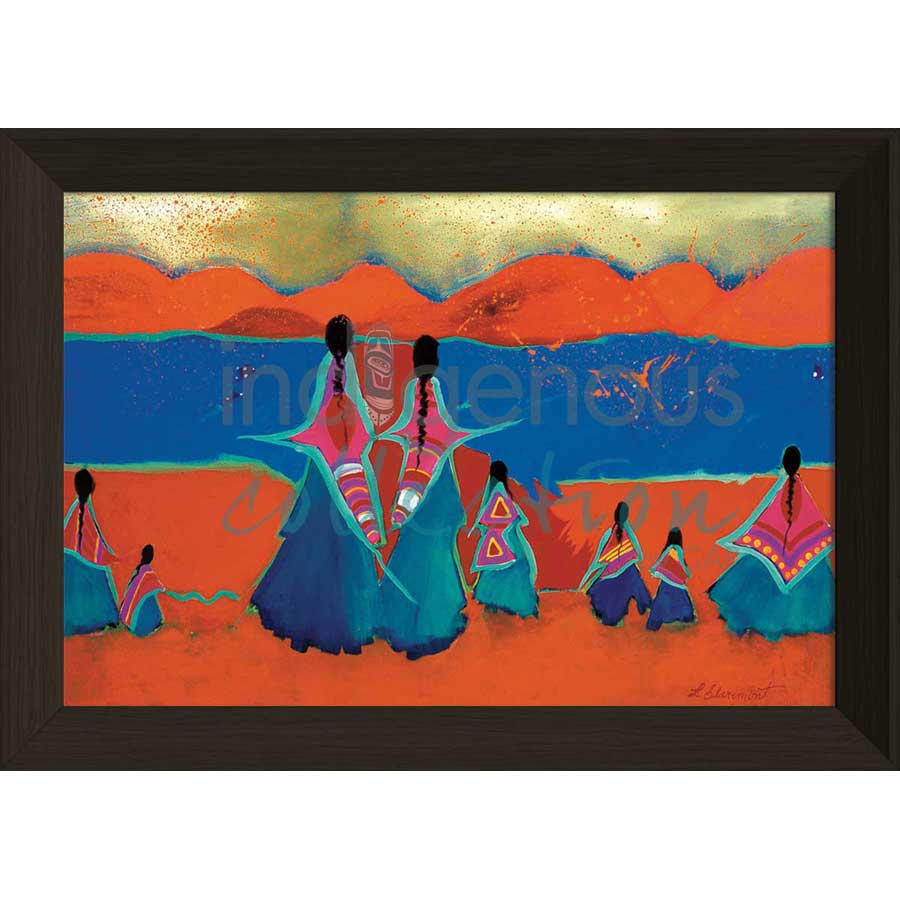 View From The Other by artist Lee Claremont - Mohawk. Indigenous Collection