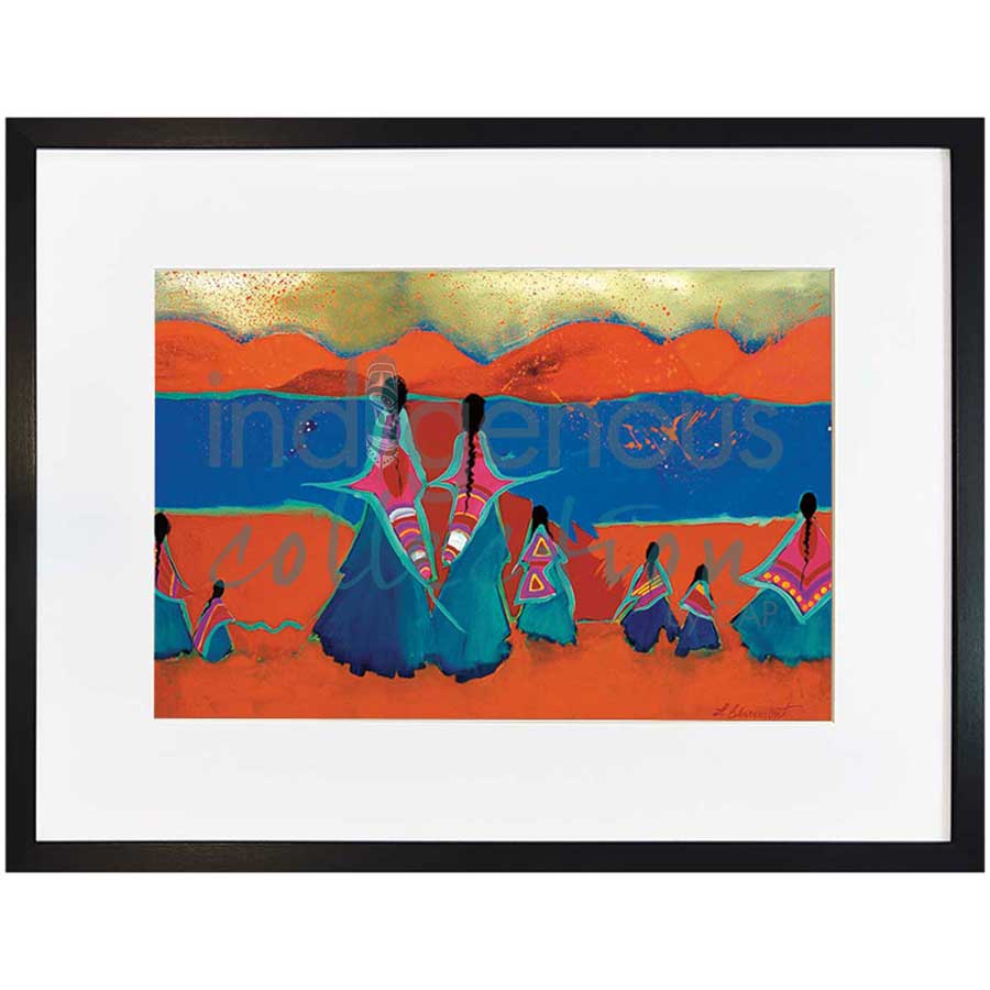 View From The Other by artist Lee Claremont - Mohawk. Indigenous Collection