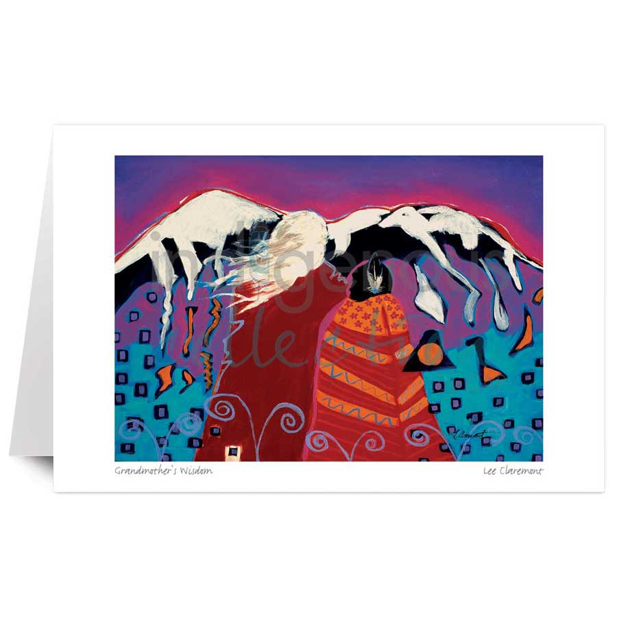 Grandmother's Wisdom by artist Lee Claremont
