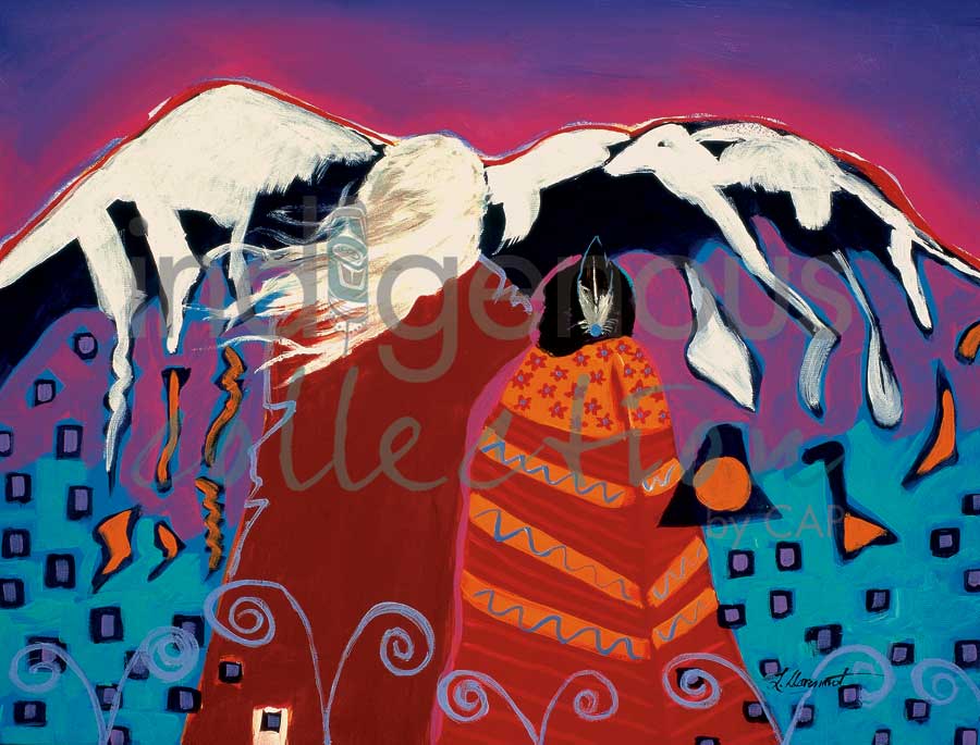 Grandmother's Wisdom by artist Lee Claremont