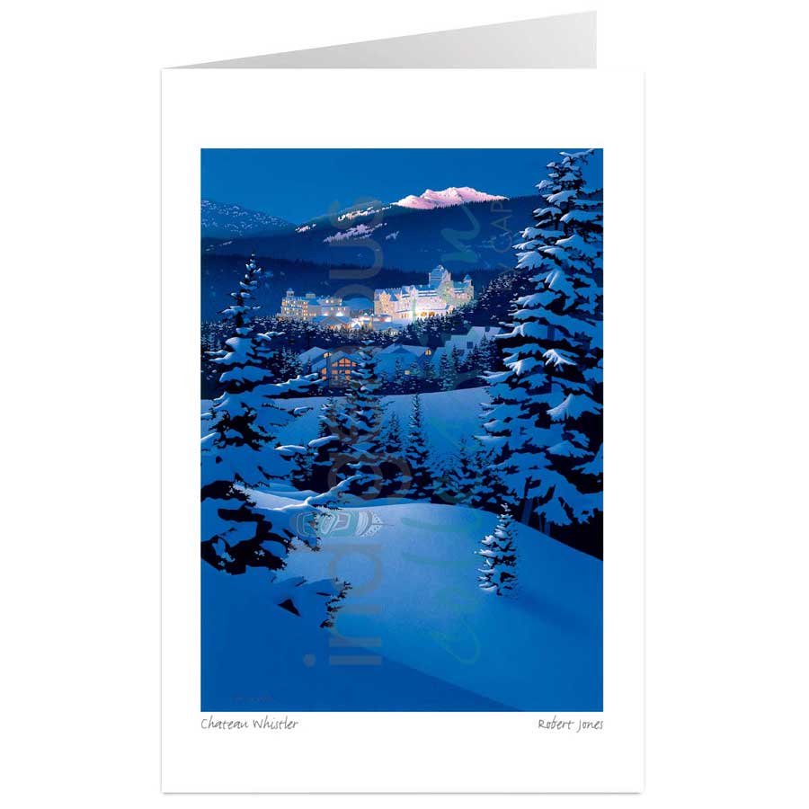 Chateau Whistler by artist Robert Jones