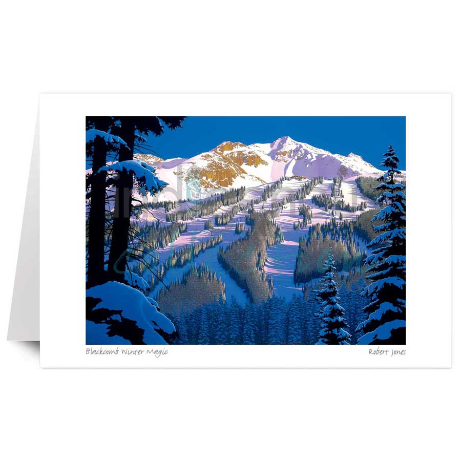 Blackcomb Winter Magic by artist Robert Jones
