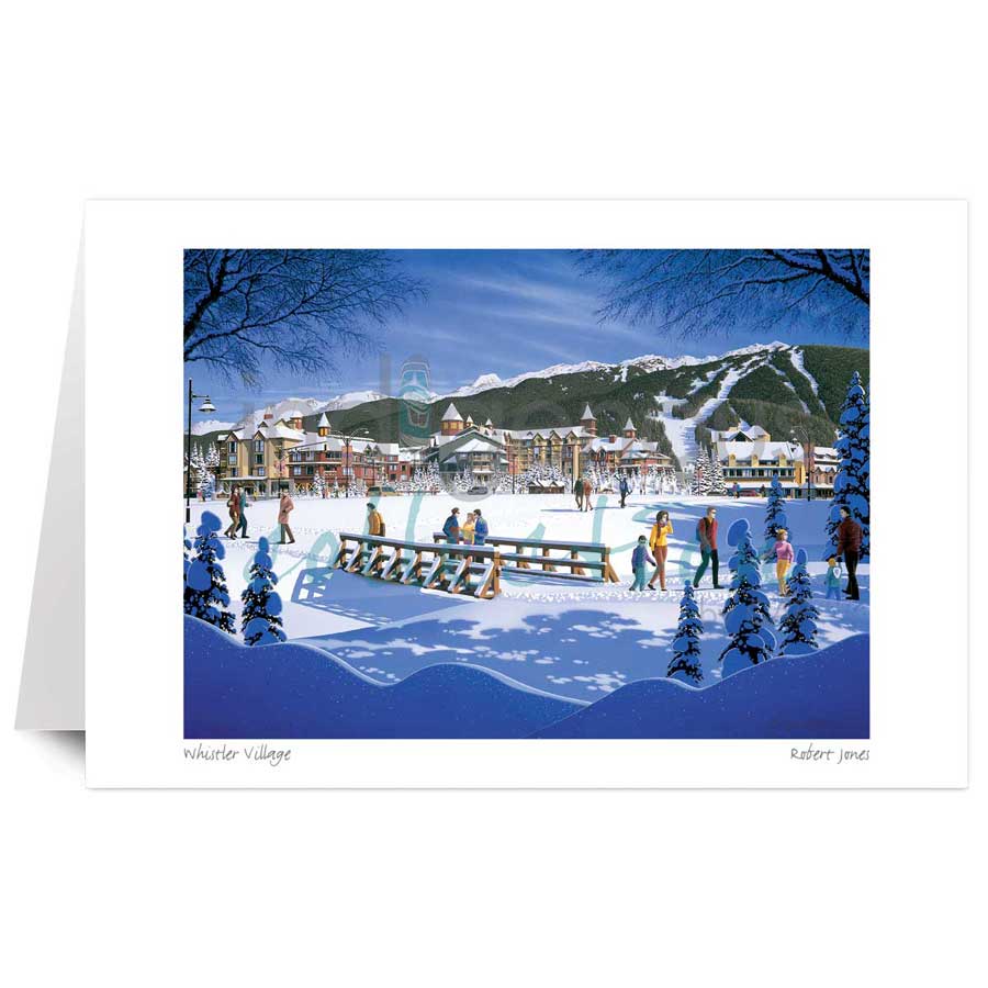 Whistler Village Gate by artist Robert Jones
