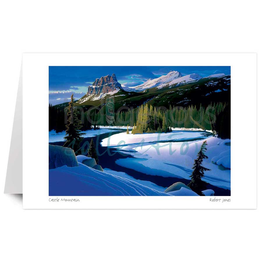 Castle Mountain by artist Robert Jones