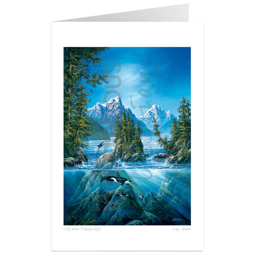 Life and Tranquility by artist Ken Skoda