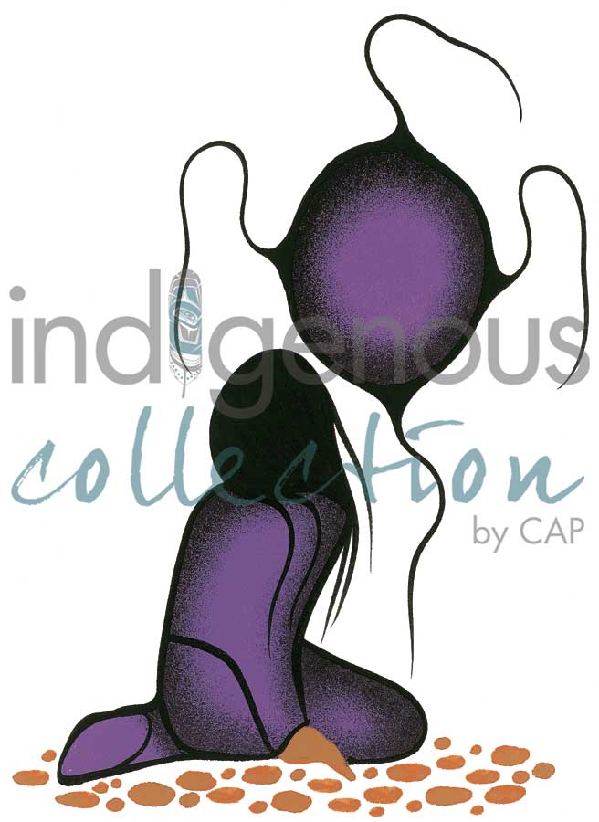 Her Journey by artist Simone McLeod