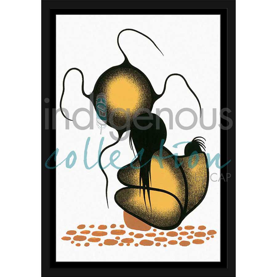 Little Bundle by artist Simone McLeod - Ojibway. Indigenous Collection