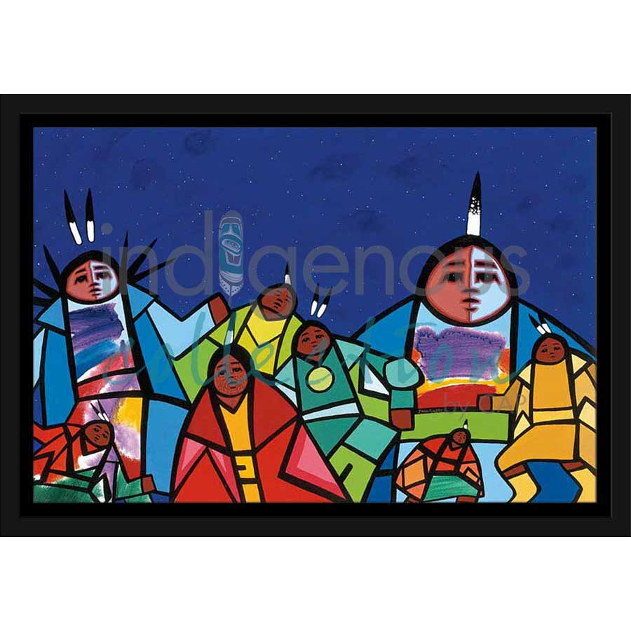 Together by artist Jerry Whitehead - Cree. Indigenous Collection
